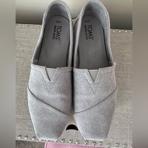 TOMSWomen Shadow Grey Micro Cord Alpargata 8 NWT
